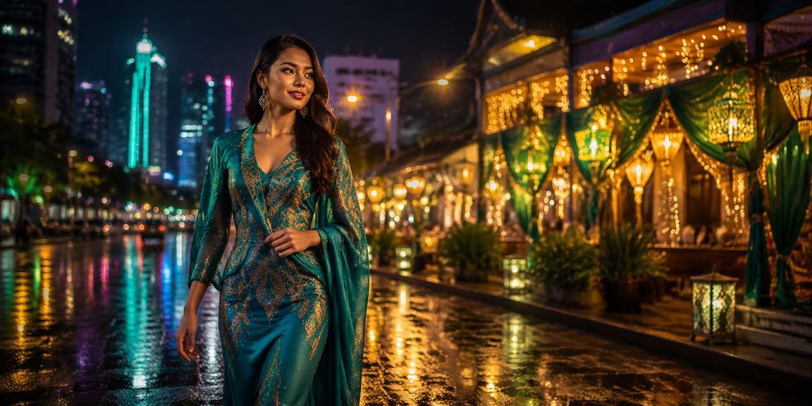 Suasana hiburan kasino dalam talian perayaan Hari Raya di Petaling Jaya