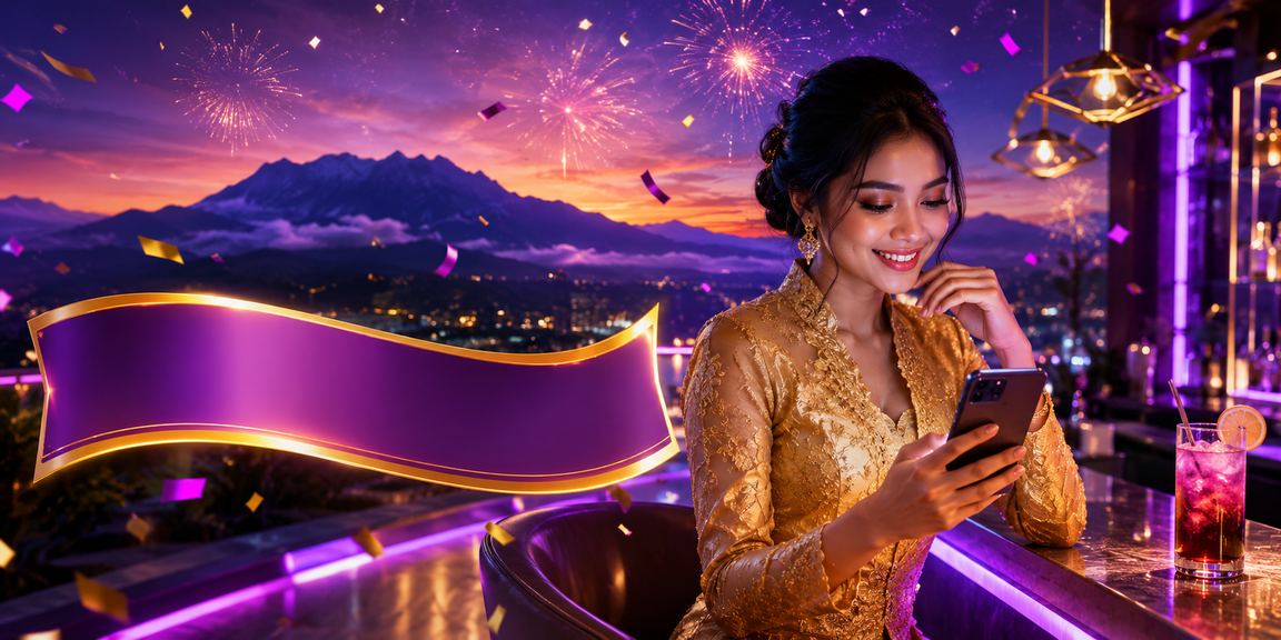 Pengguna Sabah dalam pakaian kebaya menggunakan platform kasino mudah alih 3300